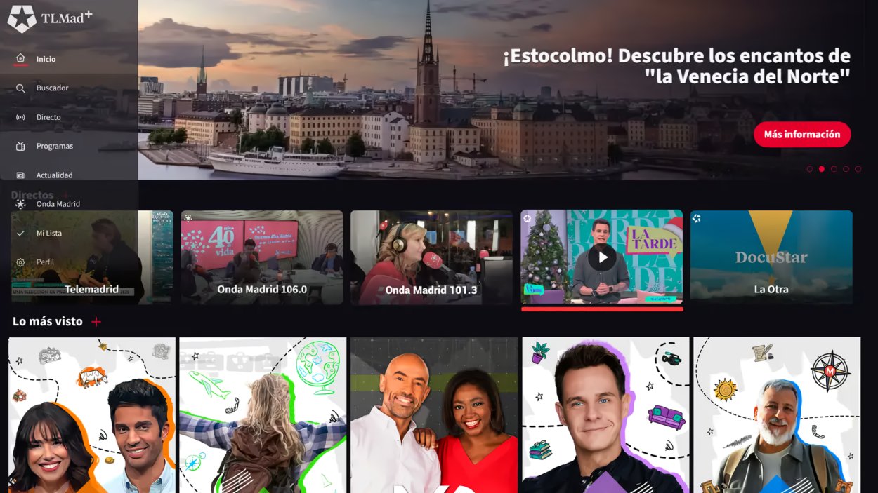 Telemadrid pone fecha a TLMad, su propia plataforma de vídeos bajo demanda