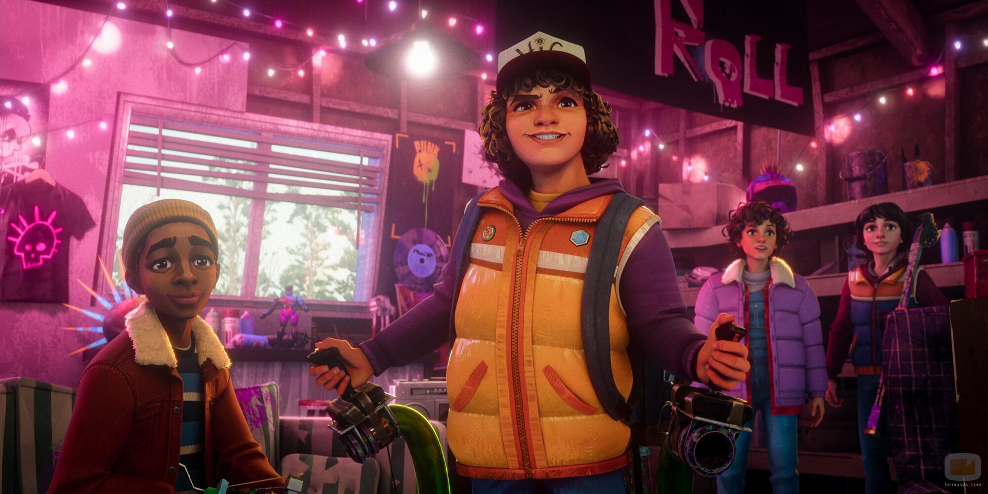 Momento de Foto de la temporada 1 de 'Stranger Things: Relatos del 85'