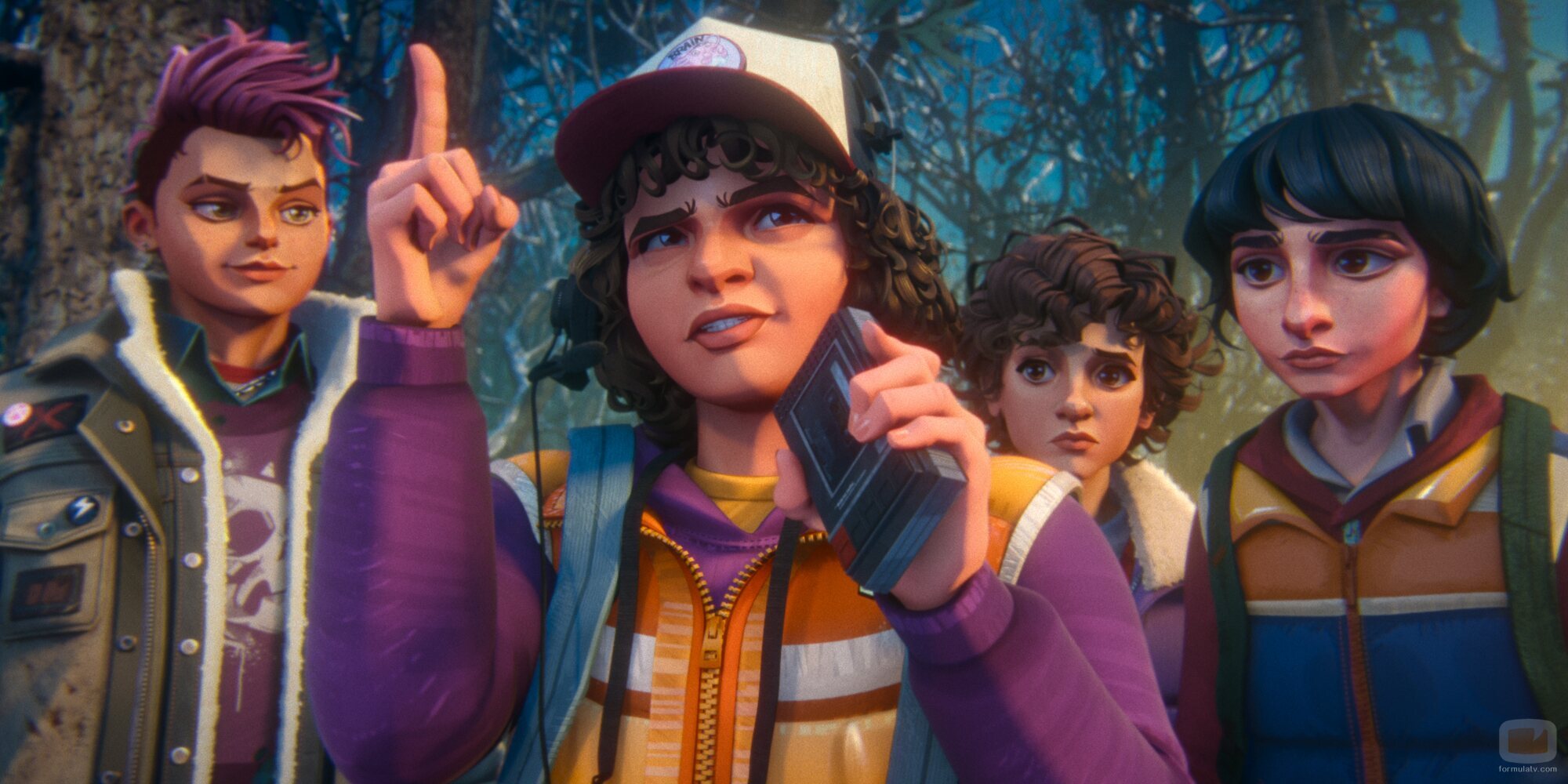 Still de Plano de la temporada 1 de 'Stranger Things: Relatos del 85'