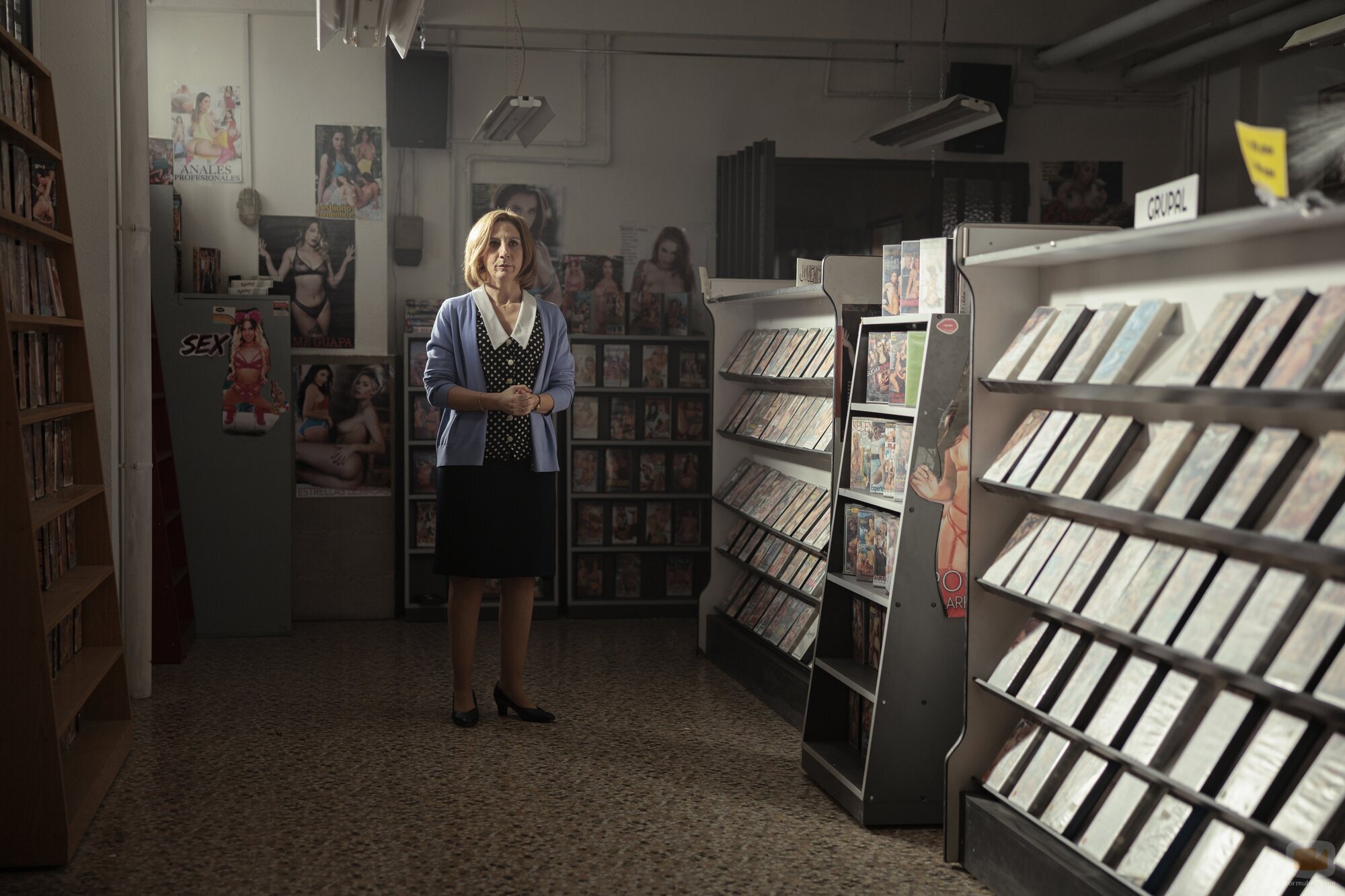 Malena Alterio en el 'Ve y cuéntaselo a tus amigos pajilleros' de 'Naughty Business'