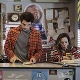 Álvaro Mel y Celia Morán en el 'Ve y cuéntaselo a tus amigos pajilleros' de 'Naughty Business'