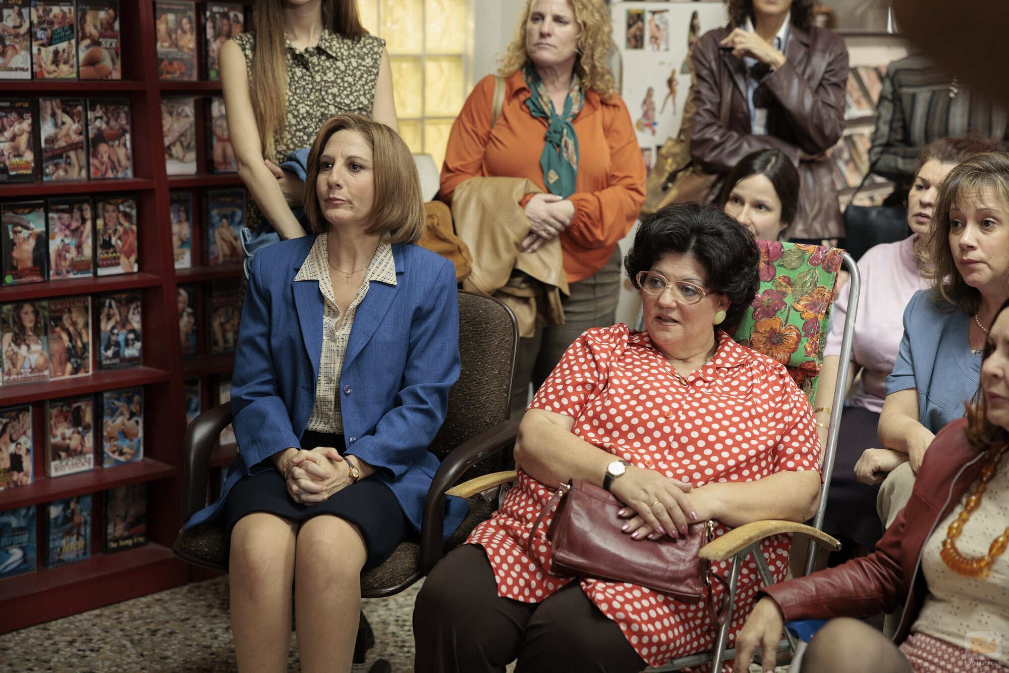 Malena Alterio y Esperanza de la Encarnación en el 1x05 de 'Naughty Business'