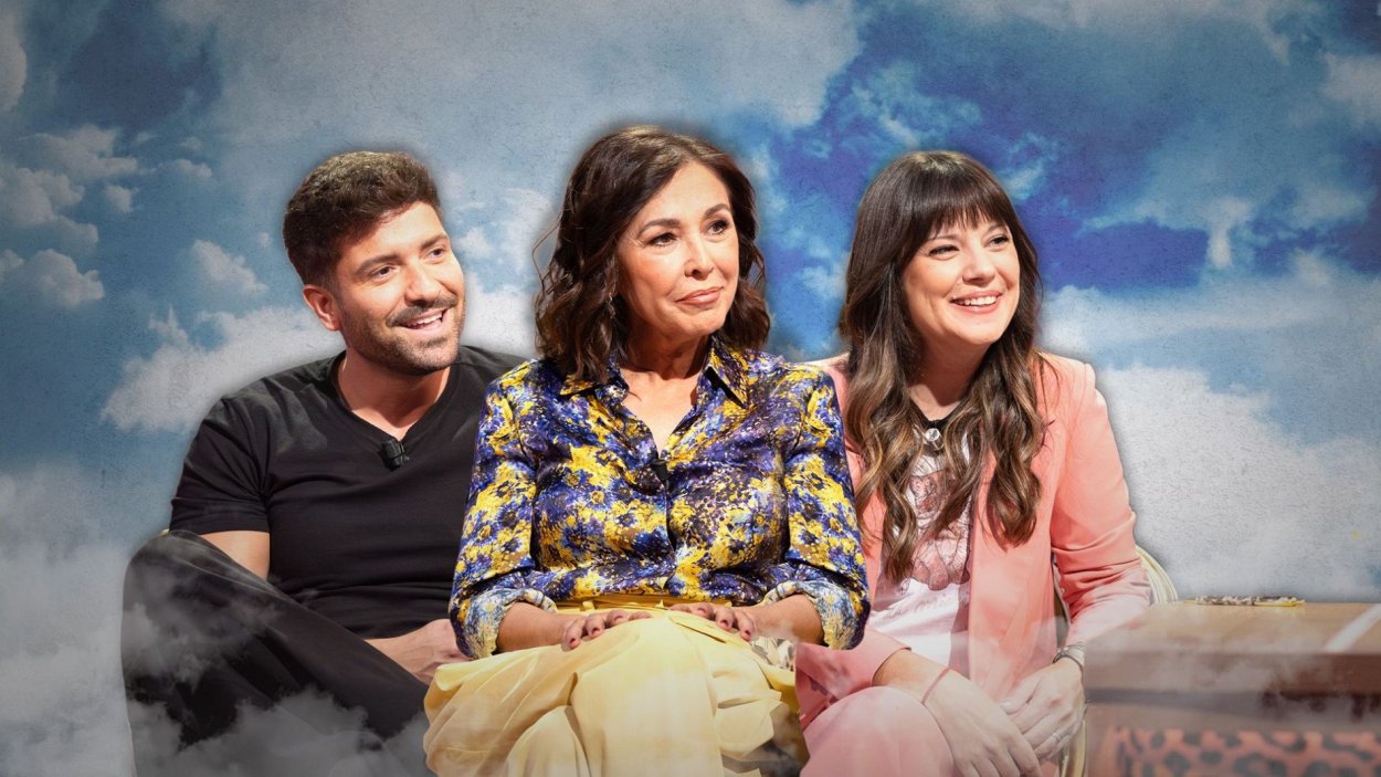 Pablo Alborán, Isabel Gemio y Ceci Hache en 'Al cielo con ella'