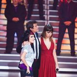 Angy y María Villalón en la final de 'Factor X'