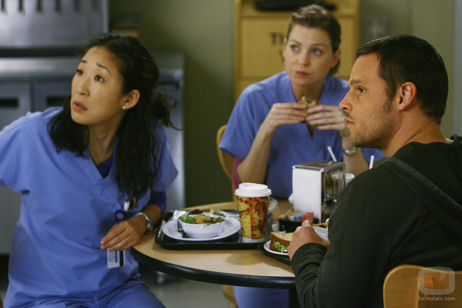 Alex Karev, Meredith Grey y Cristina Yang en 'Ahora o nunca'