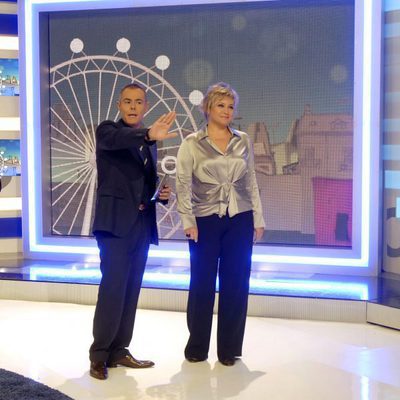 Jordi González y Gloria Serra