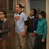 Los cuatro protagonistas de 'The Big Bang Theory'