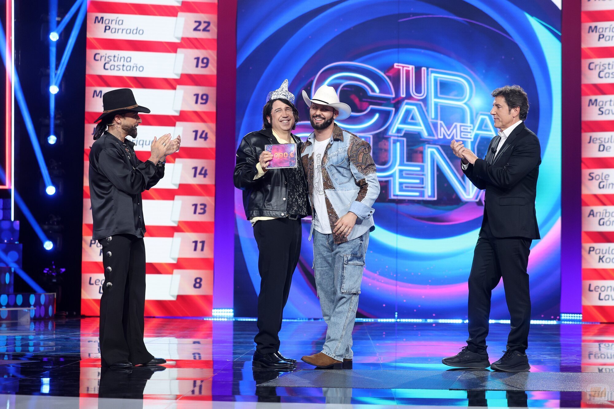 J Kbello y Aníbal Gómez en la cuarta gala de 'Tu cara me suena 13'