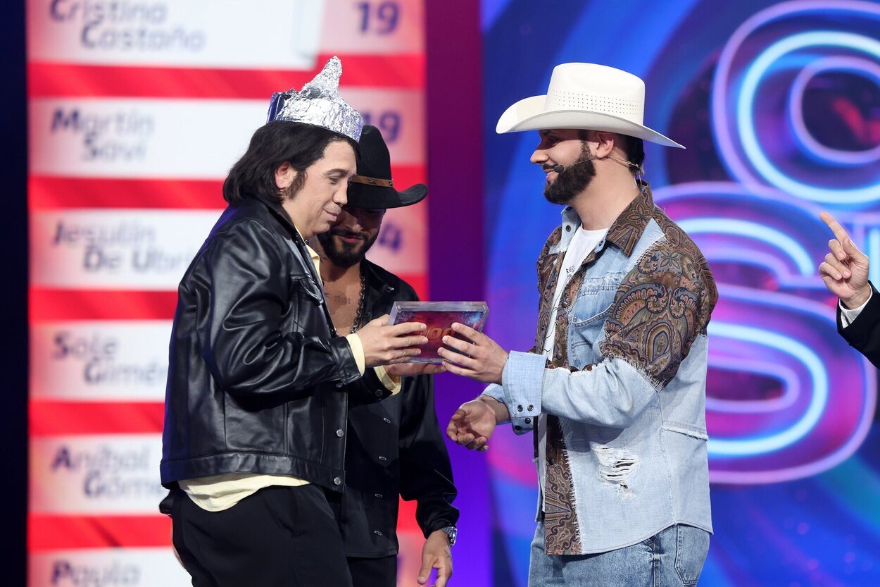 J Kbello y Aníbal Gómez en la cuarta gala de 'Tu cara me suena 13'
