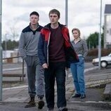 Mitchell Robertson y Stuart Campbell en 1x03 titulado 'Episode #1.3' de 'Half Man'
