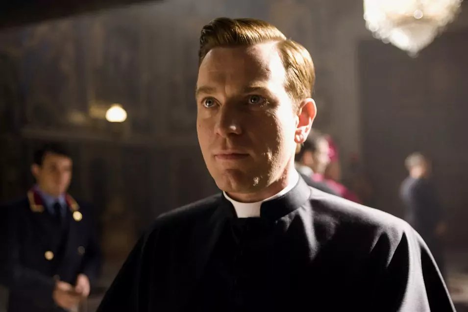 Ewan McGregor en la película "Ángeles y Demonios"