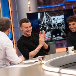 Arón Piper y Marco Cáceres en 'El hormiguero'