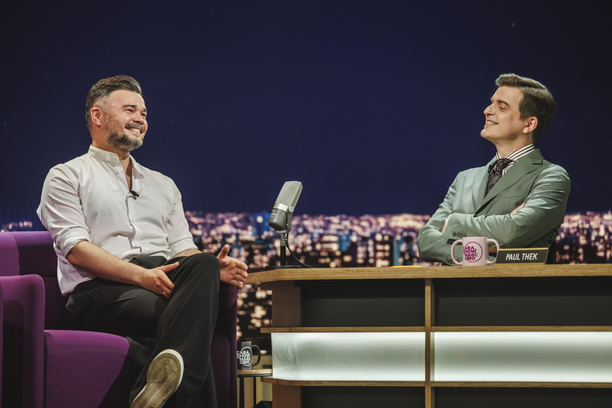 Gabriel Rufián y Marc Giró en 'Cara al Show'