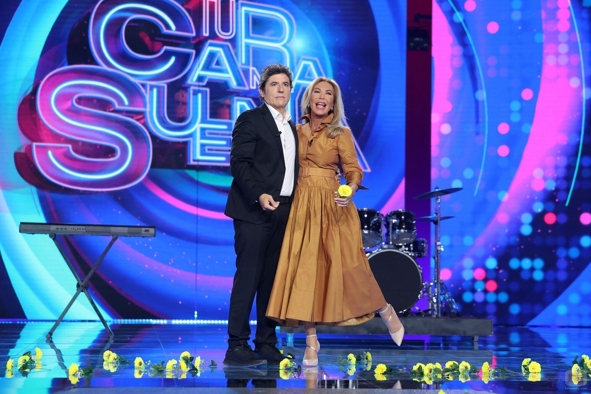 Norma Duval y Manel Fuentes en la quinta gala de 'Tu cara me suena 13'