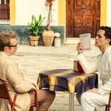 Tristán Ulloa y Pedro Alonso en la temporada 2 y el capítulo 01 de 'Berlín'