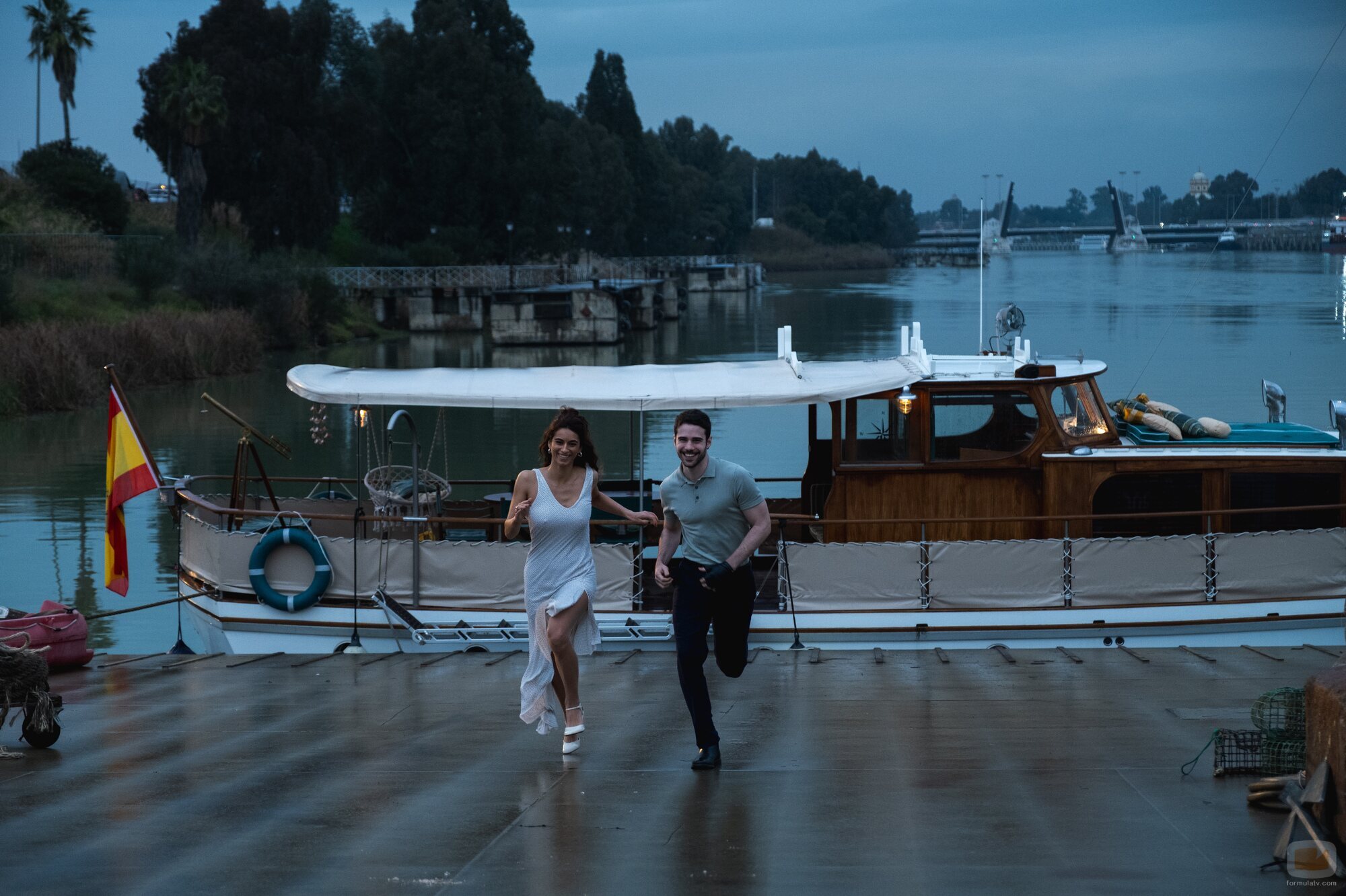 Julio Peña y Begoña Vargas en 2x03 titulado 'El síndrome de Stendhal' de 'Berlín'