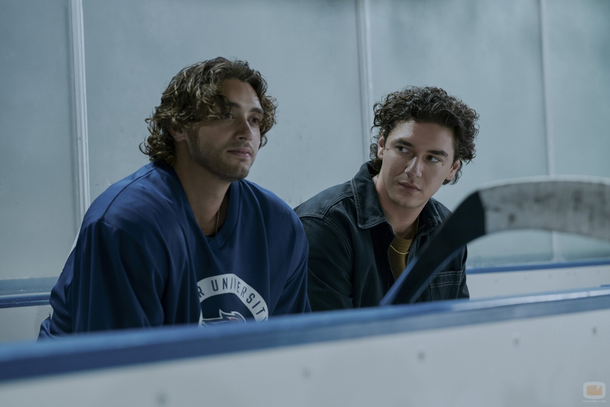 Antonio Cipriano y Belmont Cameli en 1x04 'The Breakup' de 'Off Campus'