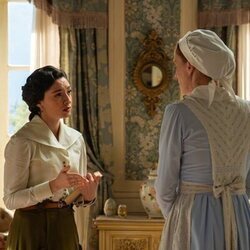 Marta Costa y María Castro en 'Lunes 18 de mayo de 2026' de 'La promesa'