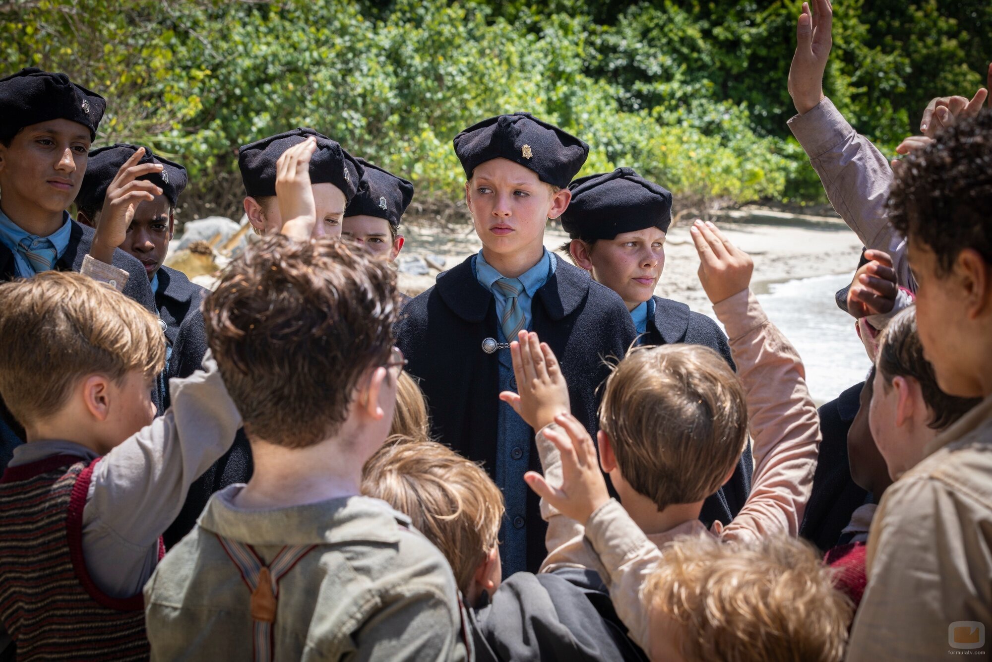 Lox Pratt en la temporada 1 y el capítulo 01 de 'El señor de las moscas'
