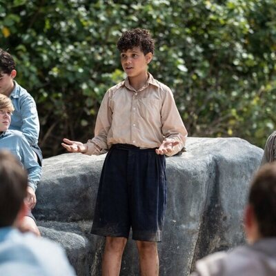 David McKenna y Lox Pratt en 'Piggy' de 'El señor de las moscas'