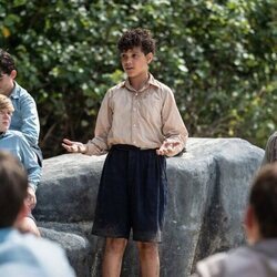 David McKenna y Lox Pratt en 'Piggy' de 'El señor de las moscas'