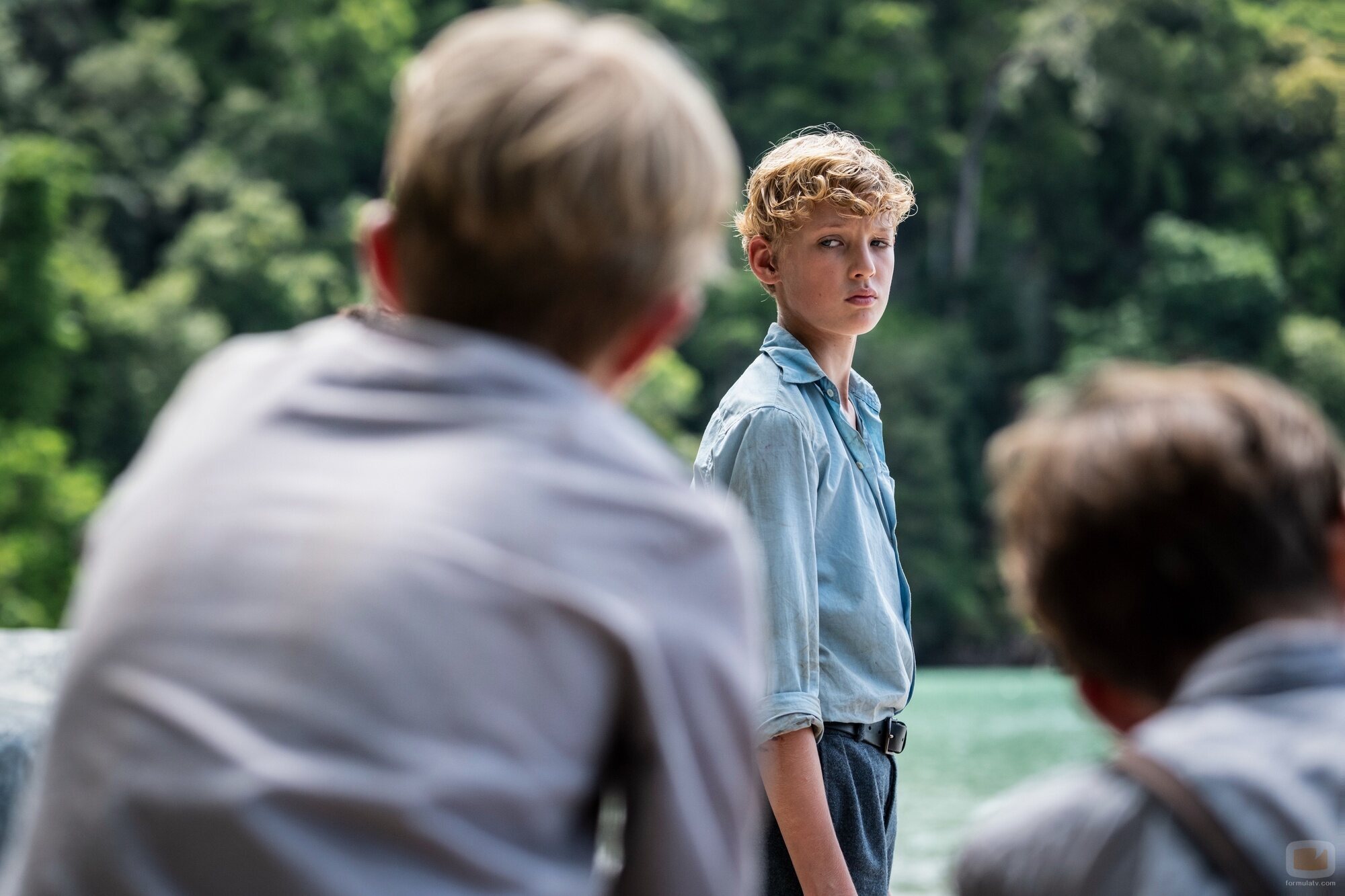Lox Pratt en el 1x01 de 'Lord of the Flies'