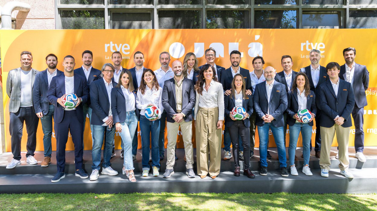 Todo el equipo de la cobertura del Mundial 2026 de TVE