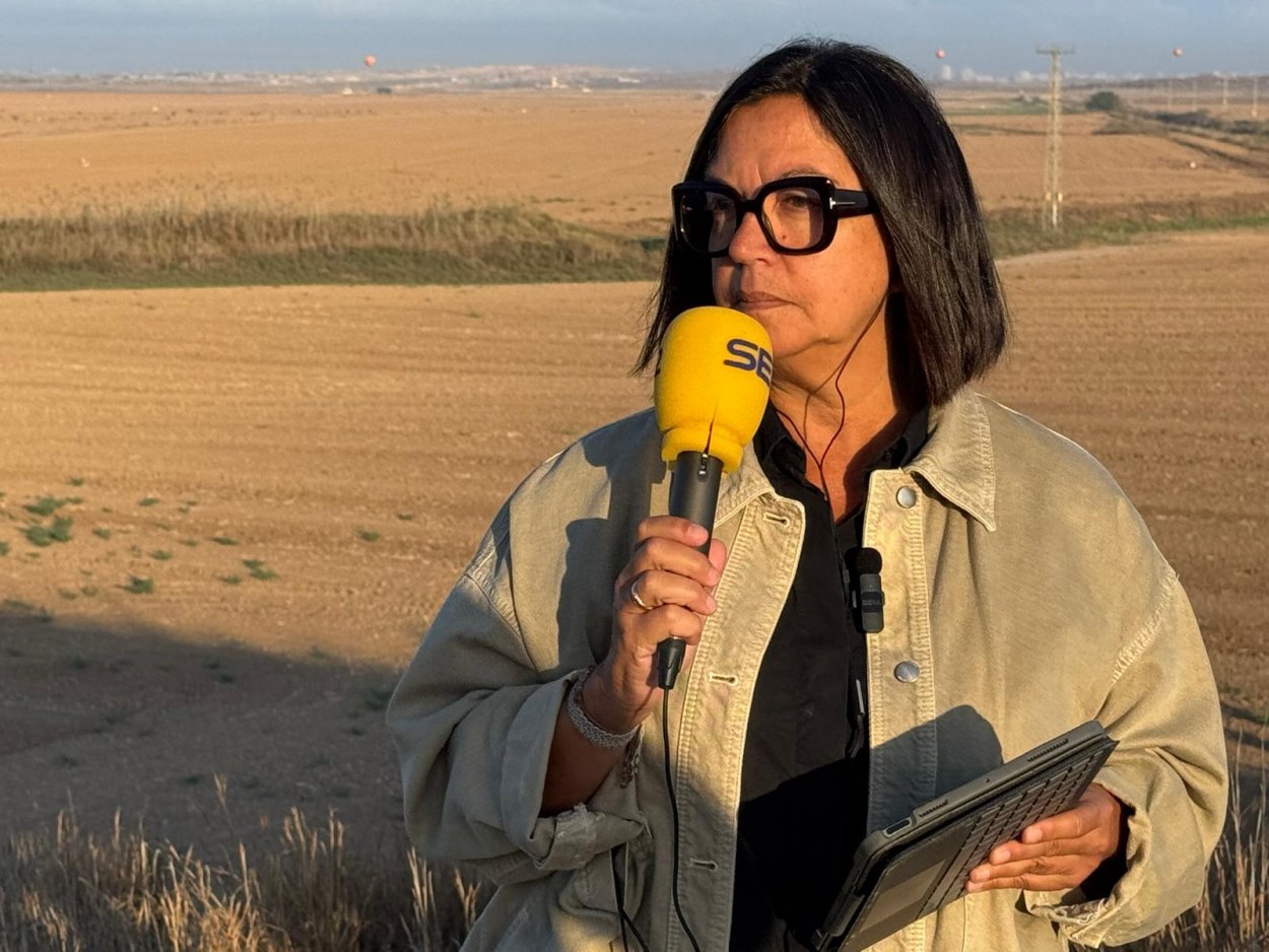 Àngels Barceló empezó la temporada 2025-2026 desde la frontera con Gaza