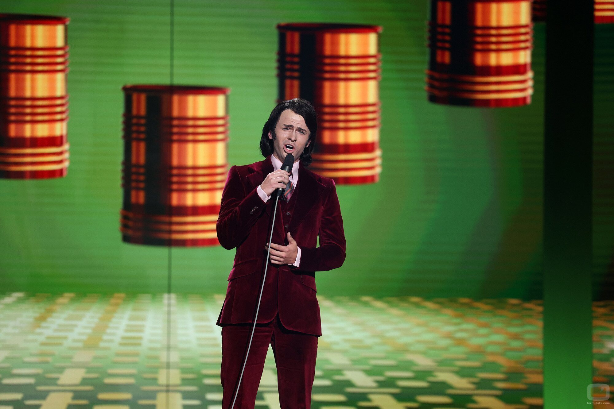 Martín Savi en la sexta gala de 'Tu cara me suena 13'