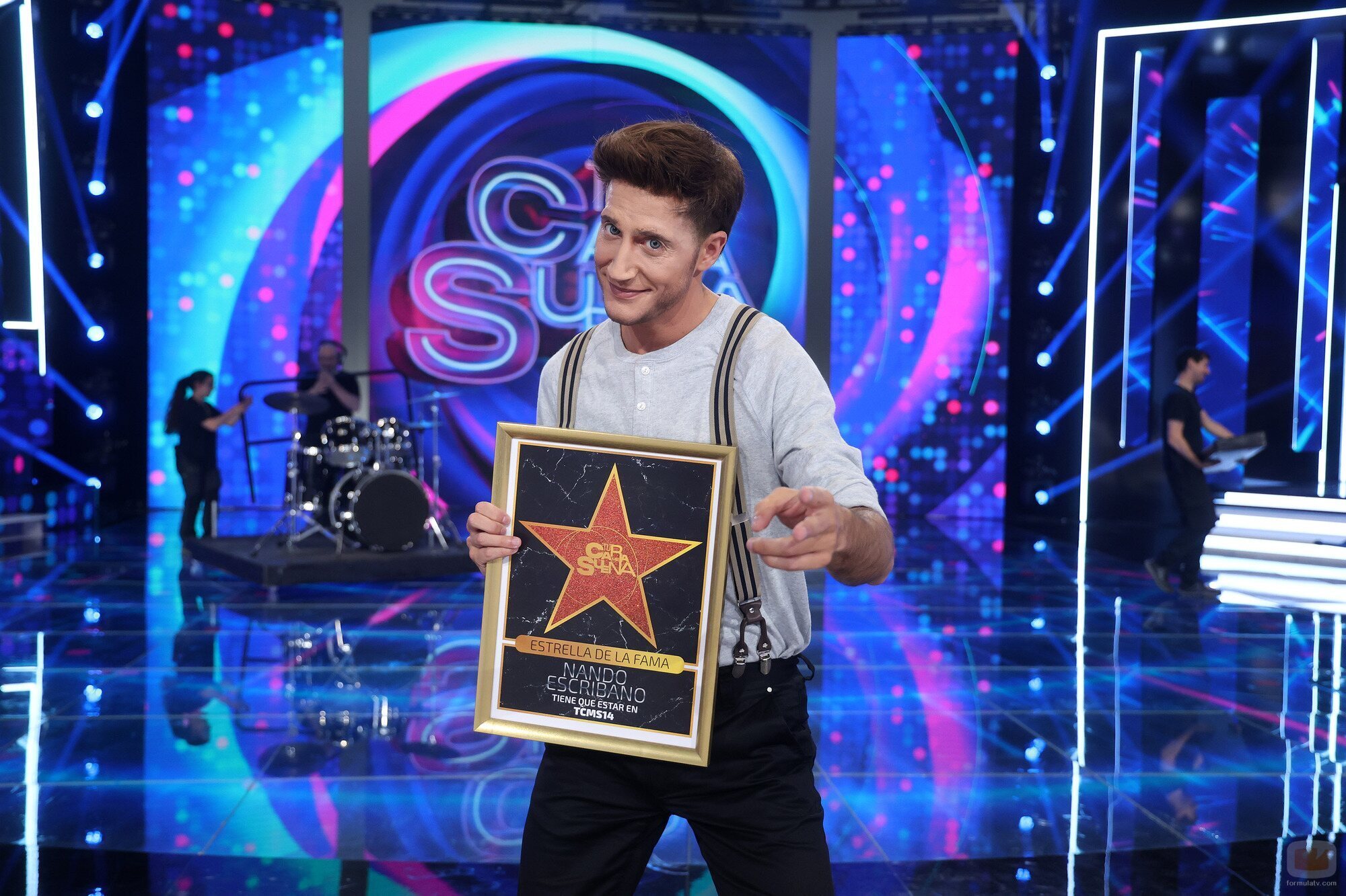 Nando Escribano en la sexta gala de 'Tu cara me suena 13'