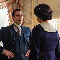 Isabel Serrano y Guillermo Serrano en el 7x105 de 'La promesa'