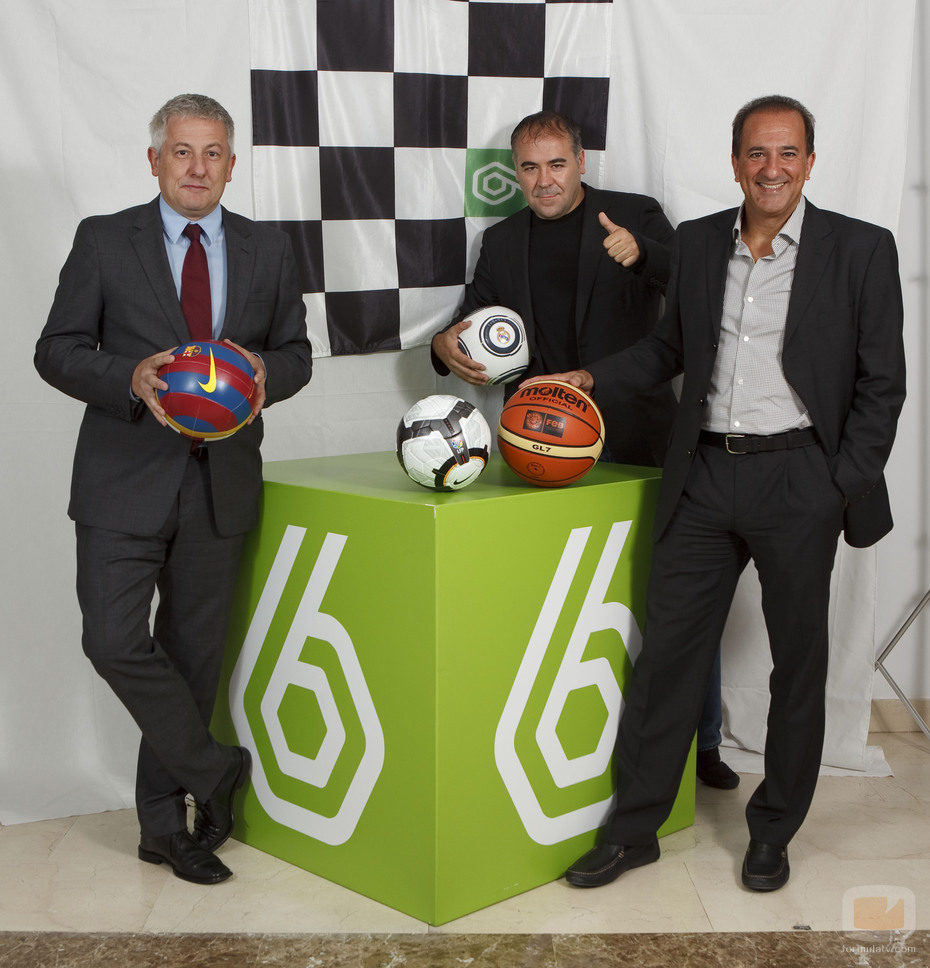 Juan Ruiz de Gauna, Antonio García Ferreras y José Miguel Contreras