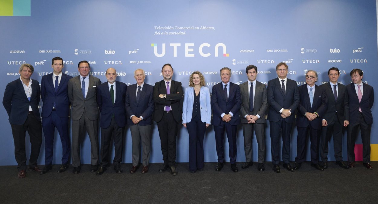 Representantes de las televisiones asociadas a UTECA