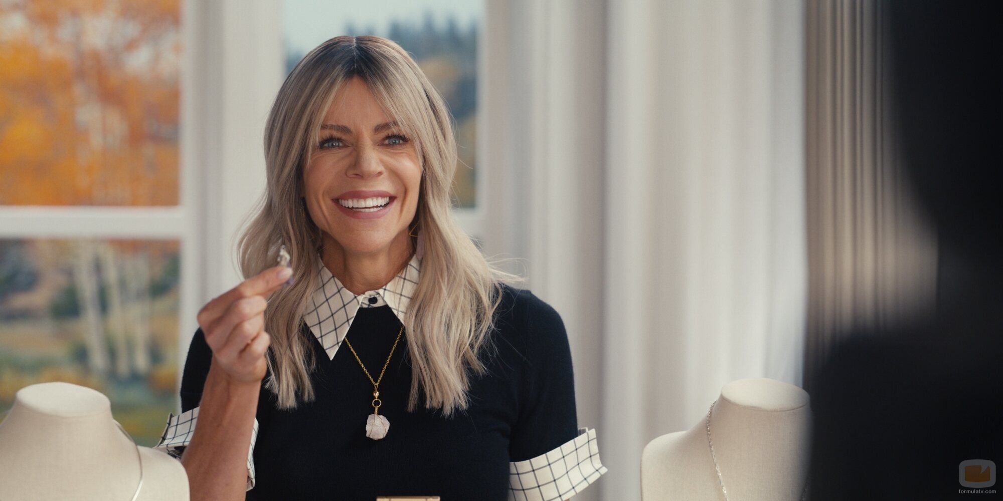 Kaitlin Olson en 'D'Amazing Race' de 'Hacks'