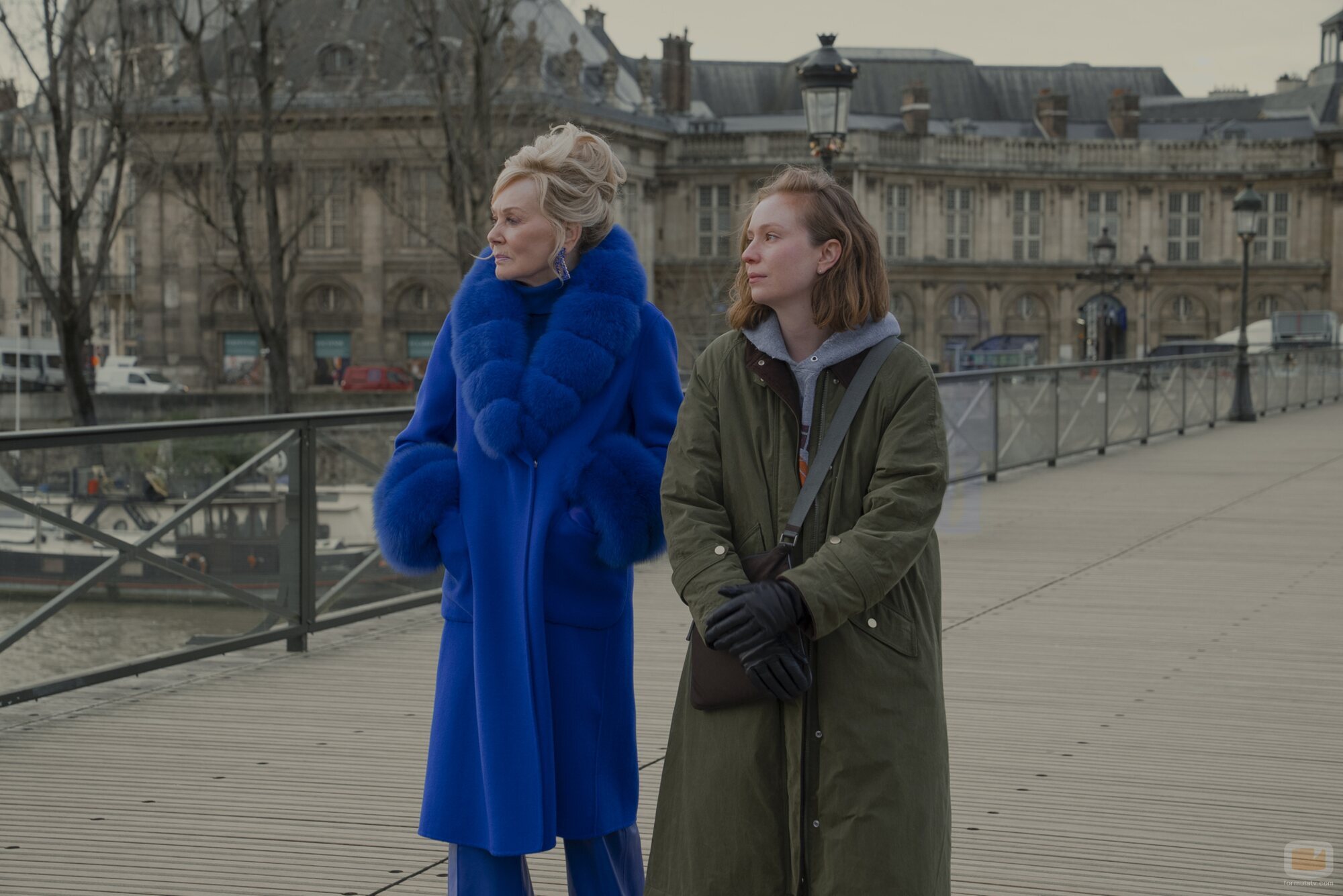 Escena de Hannah Einbinder y Jean Smart en el 5x10 de 'Hacks'