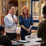 Lisa Kudrow y Dan Bucatinsky en 3x03 titulado 'Valerie enfrenta la realidad' de 'The Comeback'