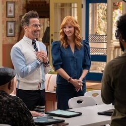 Lisa Kudrow y Dan Bucatinsky en 3x03 titulado 'Valerie enfrenta la realidad' de 'The Comeback'