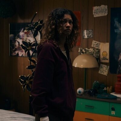 Zendaya en la temporada 3 y el capítulo 08 de 'Euphoria'