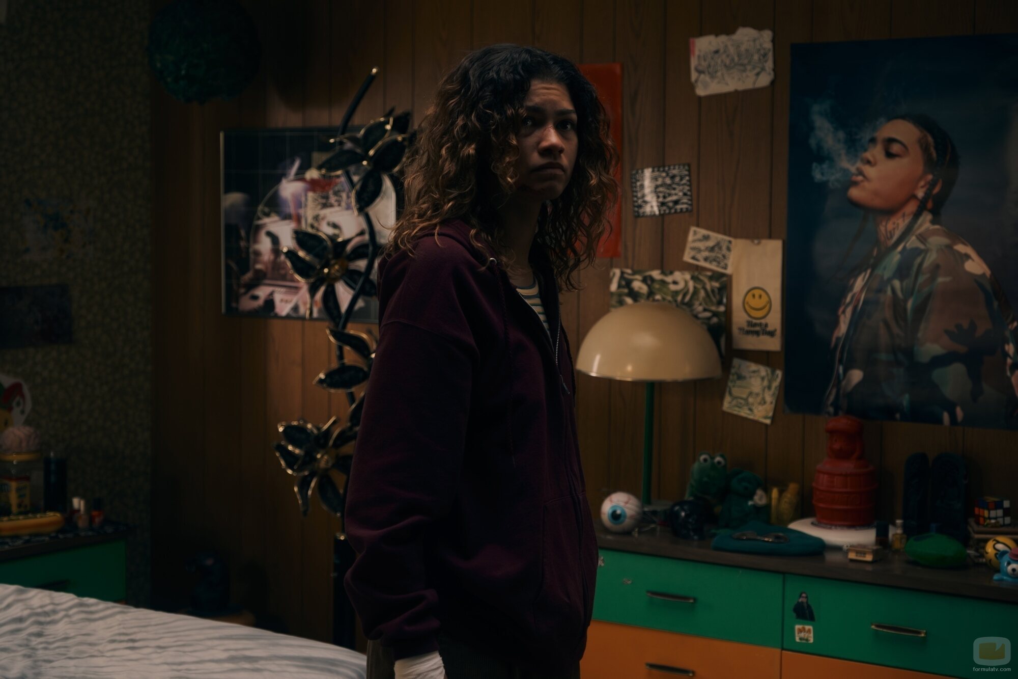 Zendaya en la temporada 3 y el capítulo 08 de 'Euphoria'