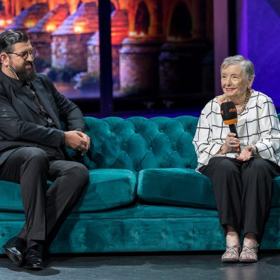 Manu Sánchez y María Galiana en 'El perro andaluz'