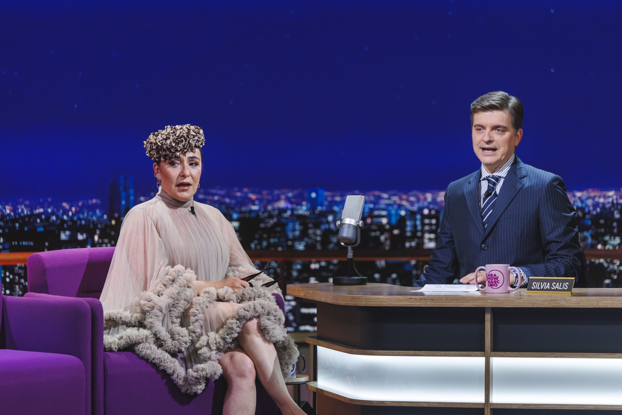Candela Peña y Marc Giró en 'Cara al Show'
