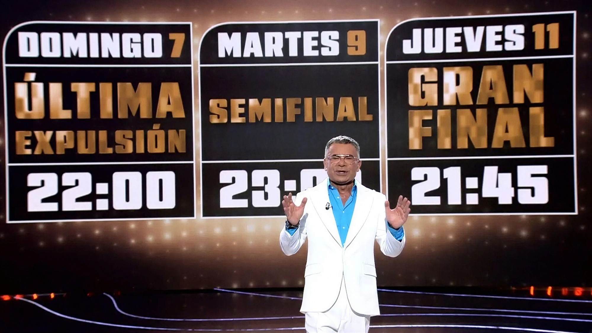 Jorge Javier Vázquez anuncia el calendario de la final de 'Supervivientes 2026'
