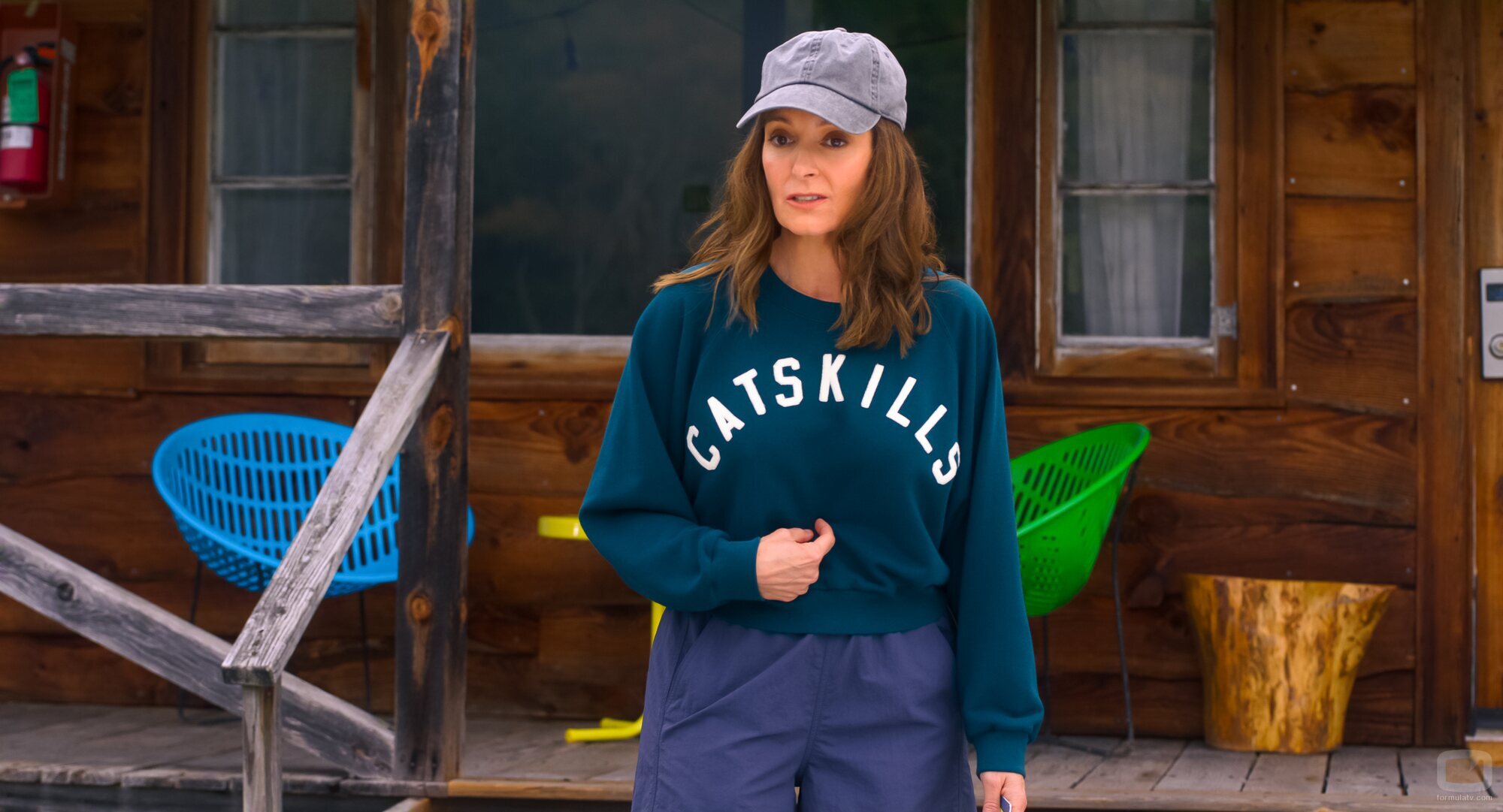 Tina Fey en 'Senderismo' de 'Las cuatro estaciones'