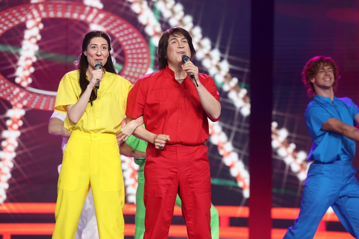 Aníbal Gómez en la octava gala de 'Tu cara me suena 13'