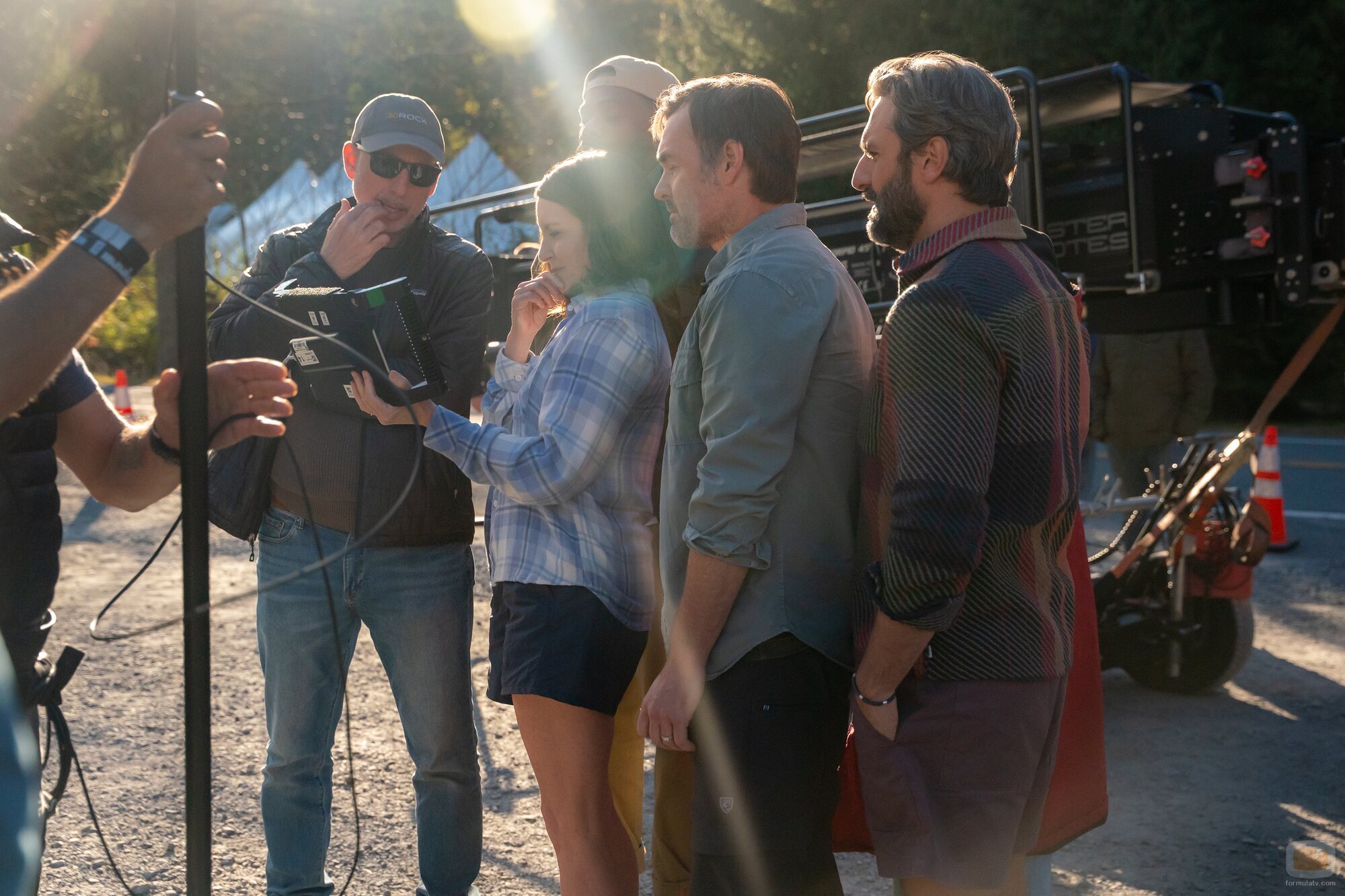 Tina Fey y Will Forte en la temporada 2 y el capítulo 02 de 'Las cuatro estaciones'