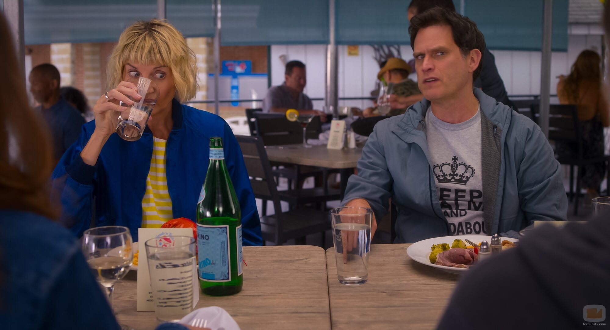 Kerri Kenney y Steven Pasquale en el 2x03 de 'The Four Seasons'