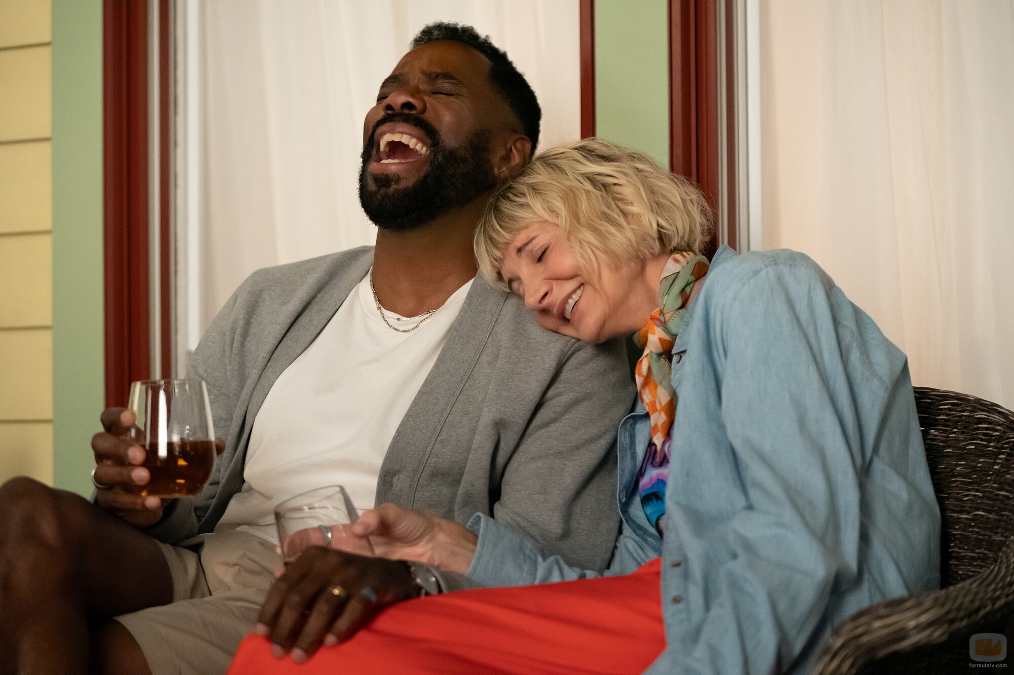Kerri Kenney y Colman Domingo en el 2x04 de 'Las cuatro estaciones'