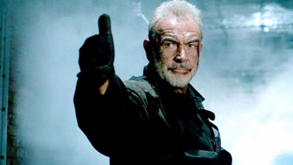Sean Connery en "La Roca" de Michael Bay