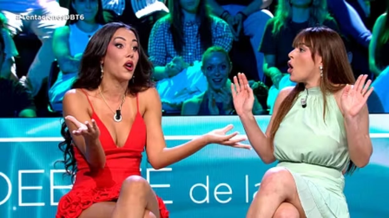 Momento del debate de 'La isla de las tentaciones'