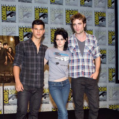 Taylor Lautner, Kristen Stewart y Robert Pattinson